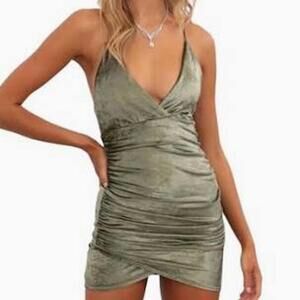 Lucy in the Sky Olive Mini Dress